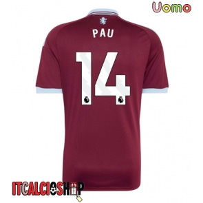 Aston Villa Pau Torres #14 Prima Maglia 2026-27 Manica Corta